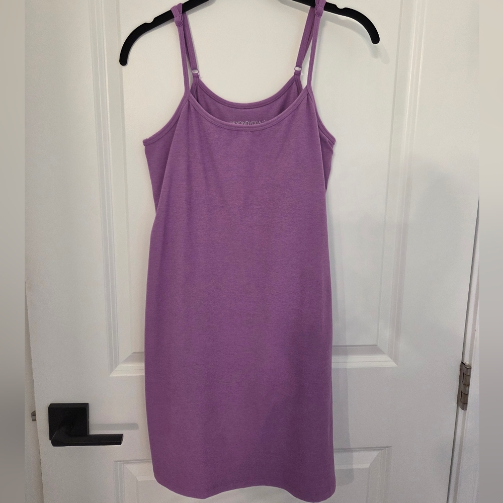 Beyond Yoga Purple V-Neck Tank